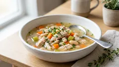 Everything You Love About Soup — Just Faster: Chicken and White Beans in One Pot